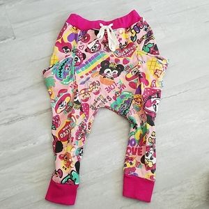 LOVE REVOLUTION harem joggers size 90=2T